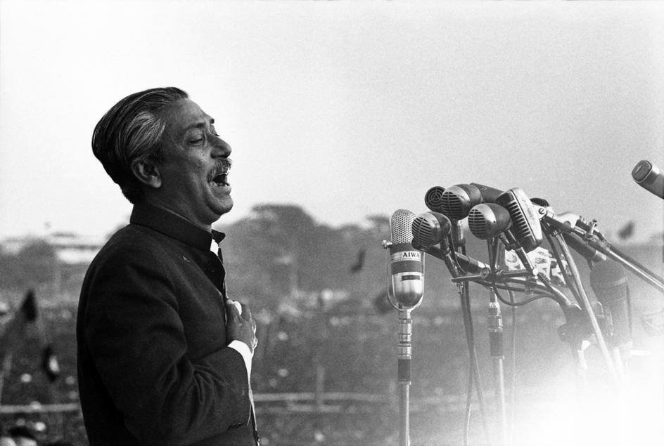 Bangabandhu crying