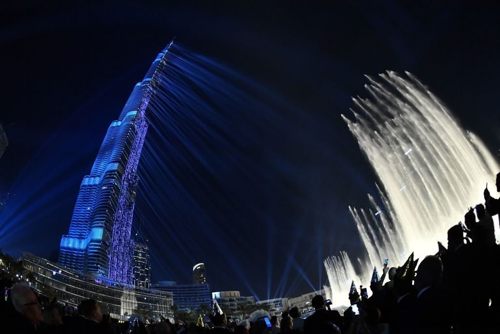 Burj Khalifa fireworks