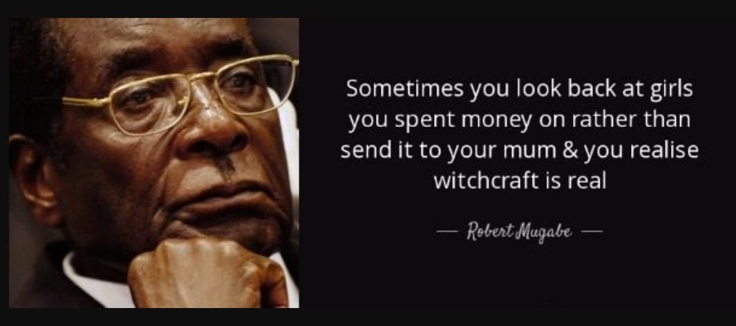 Robert Mugabe Quotes