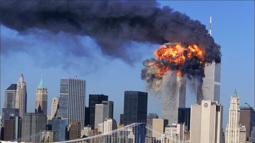 September 11 photo Twin Towers