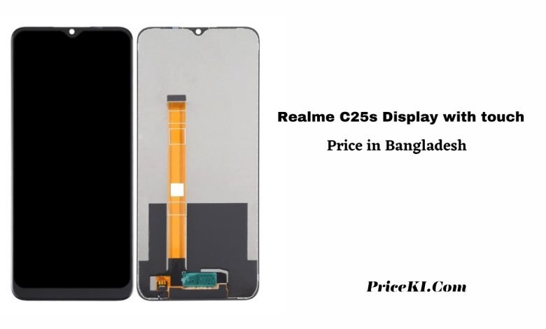 Realme C25s Display with touch price in Bangladesh