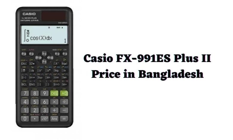 Casio FX-991ES Plus II