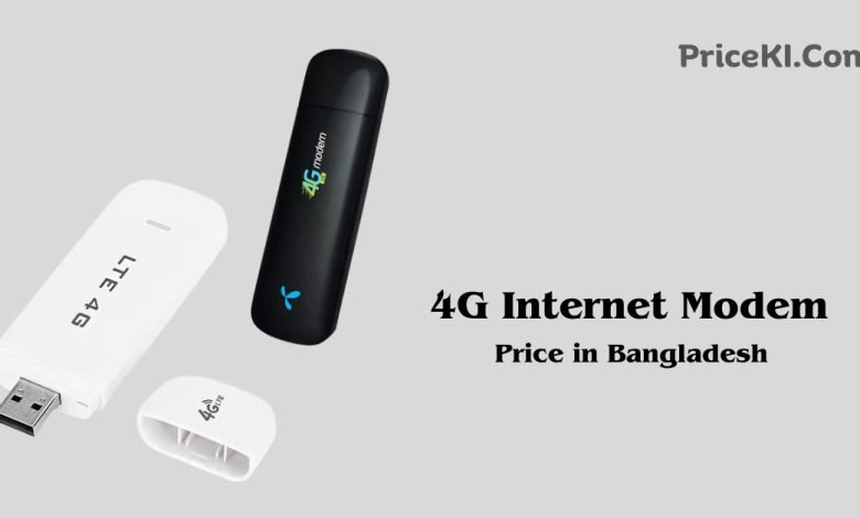 4G Internet Modem Price in Bangladesh