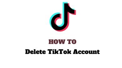 Delete TikTok Account