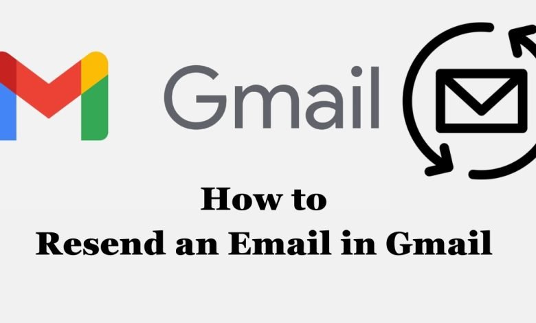 How to resend an email in Gmail