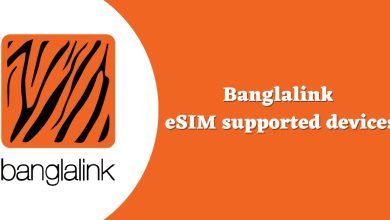 Banglalink eSIM supported devices