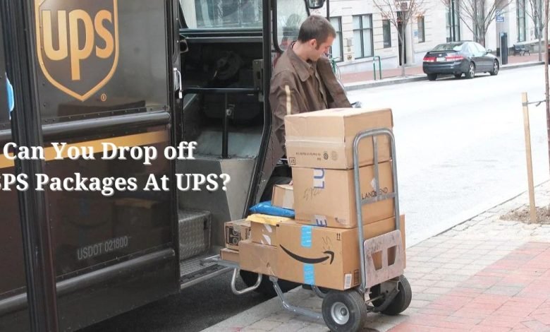 Can You Drop off USPS Packages At UPS