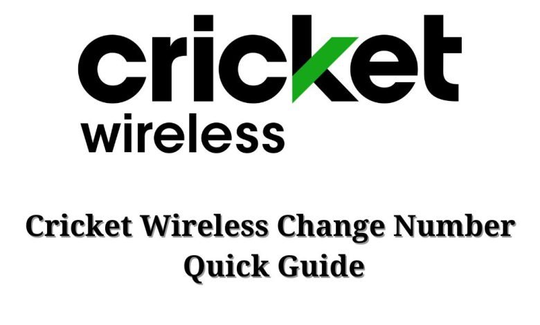 Cricket Wireless Change Number
