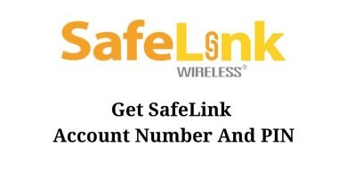 Get SafeLink Account Number And PIN