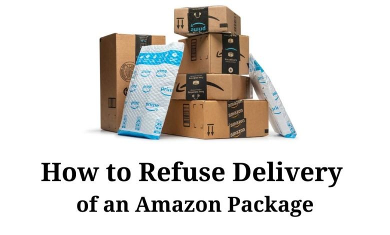 How to Refuse Delivery of an Amazon Package