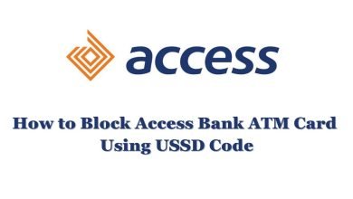 How to Block Access Bank ATM Card Using USSD Code