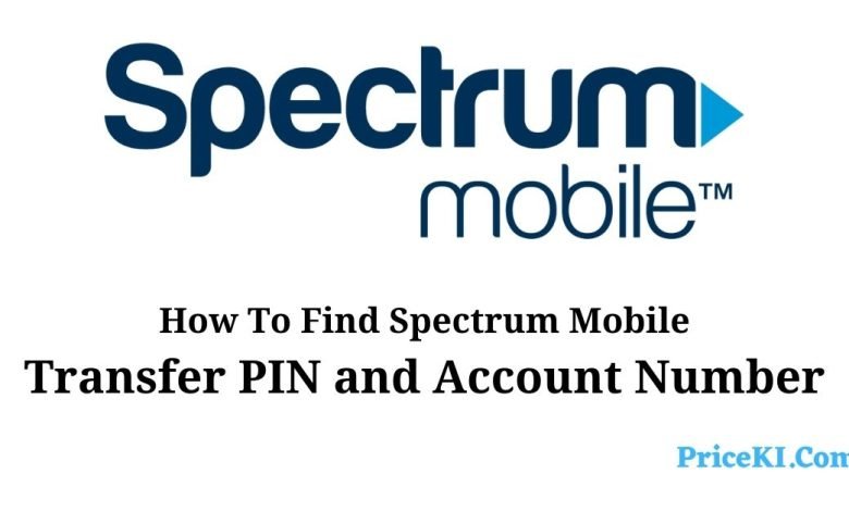 Spectrum Mobile Transfer PIN and Account Number